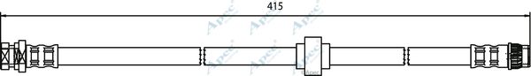 APEC BRAKING Jarruletku HOS3569